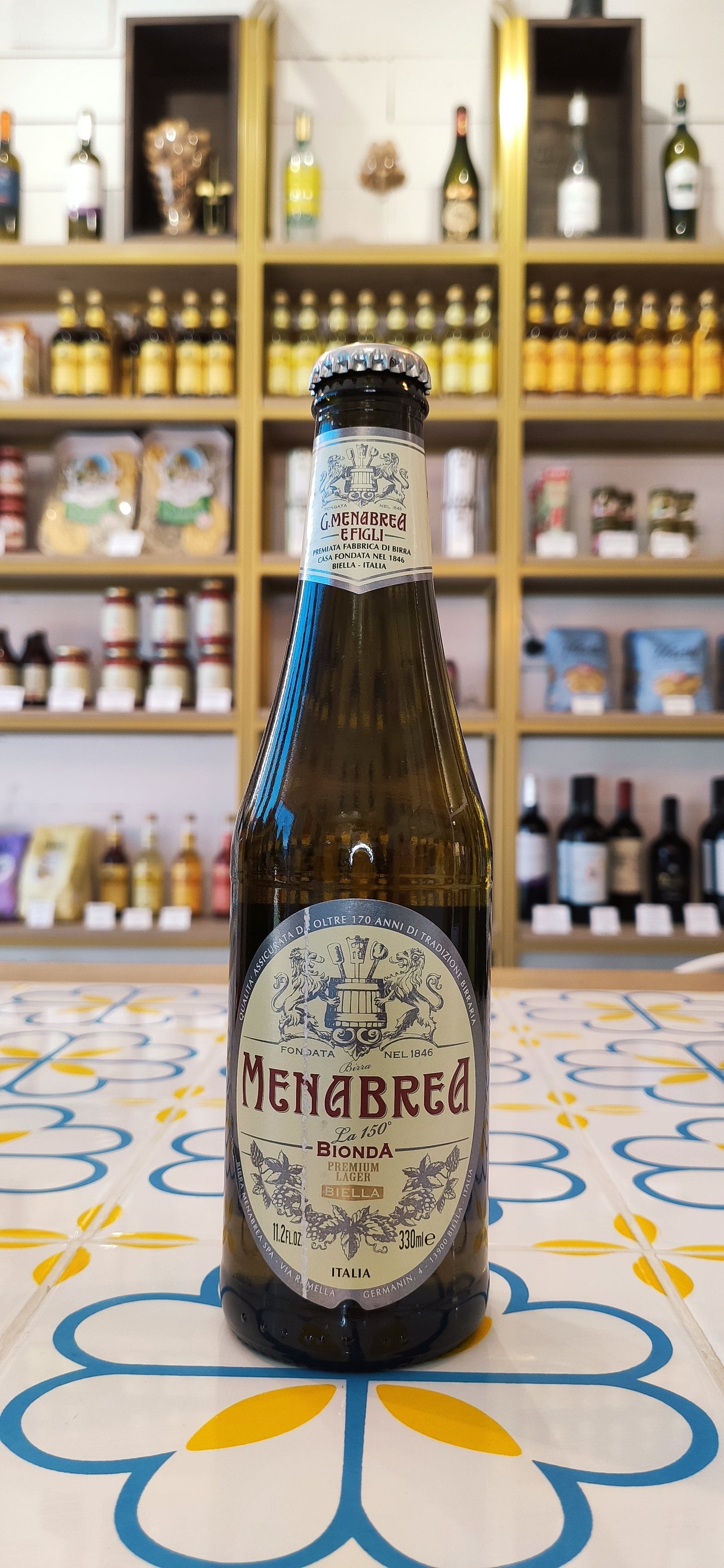 Birra Menabrea Bionda