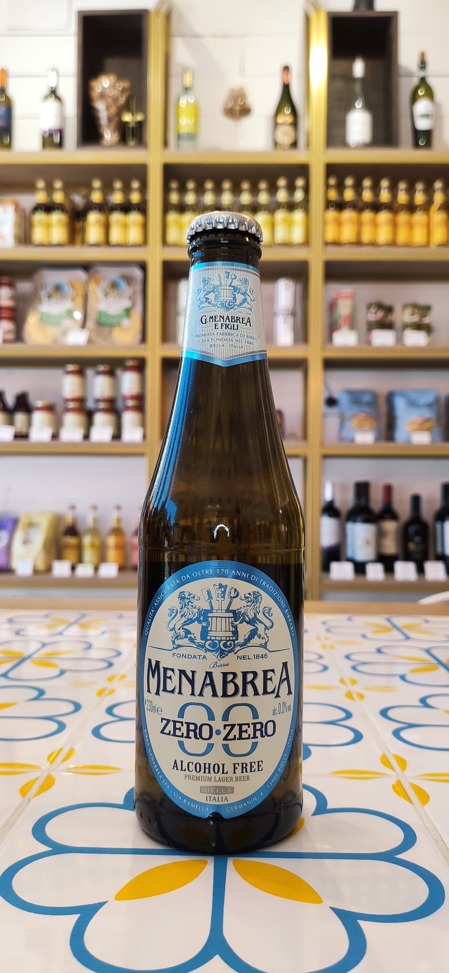 Birra Menabrea Zero Zero
