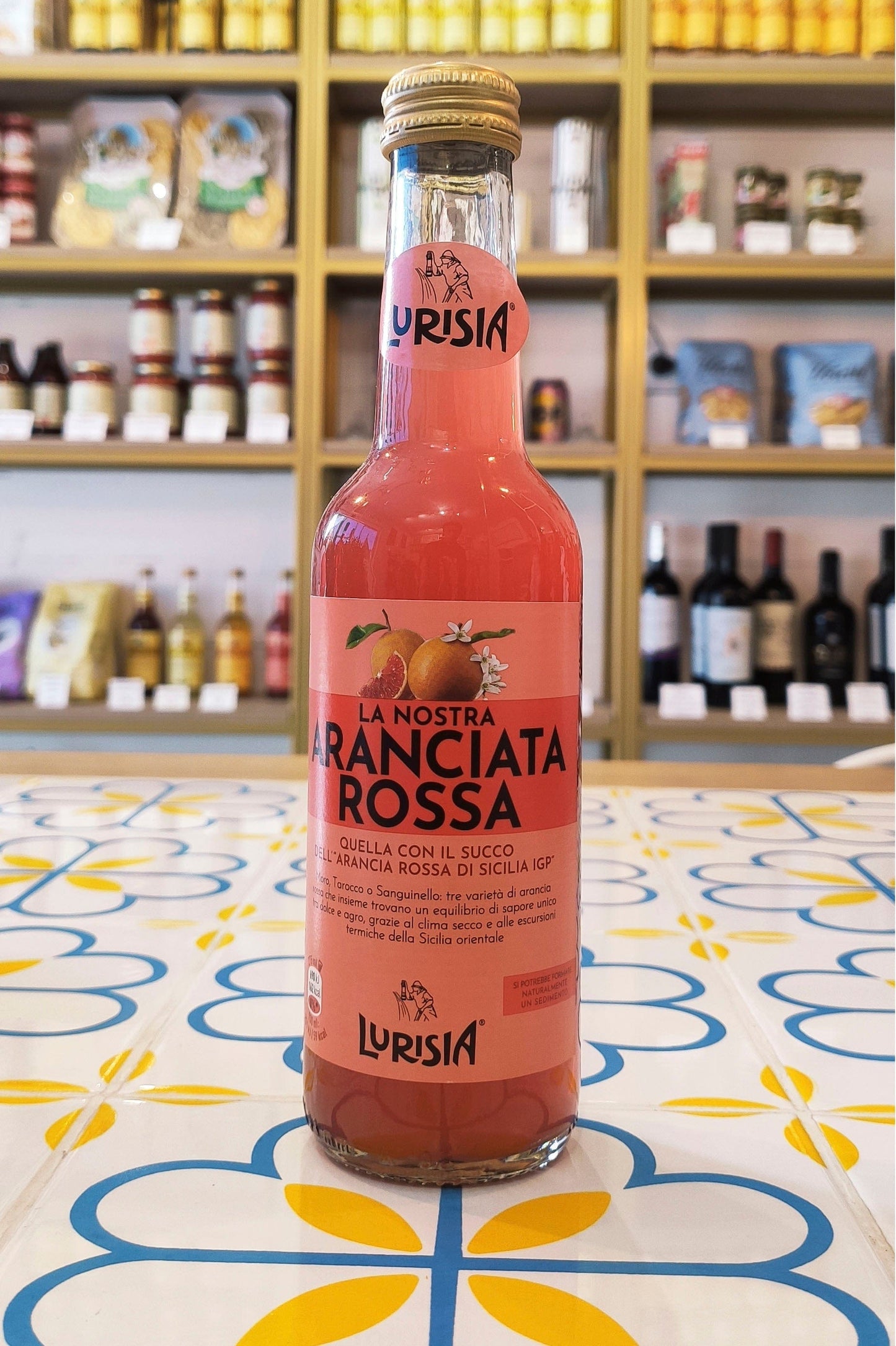 Lurisia La Nostra Aranciata Rosa (Naranja Sanguina)