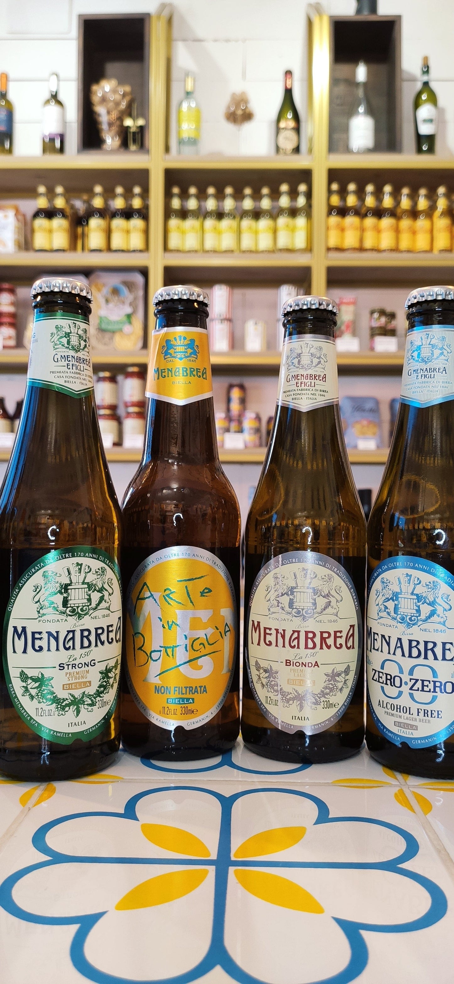 Birra x 4, Set degustacion Cervezas Menabrea